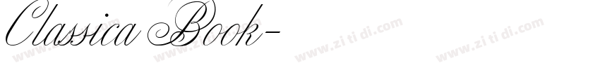 Classica Book字体转换